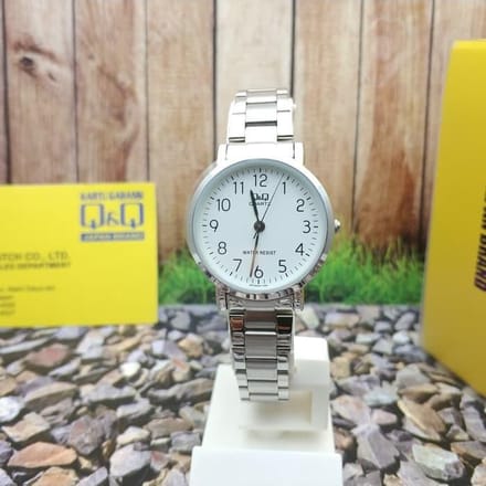 Q&Q Dames horloge /zilverkleurig Q979J204Y