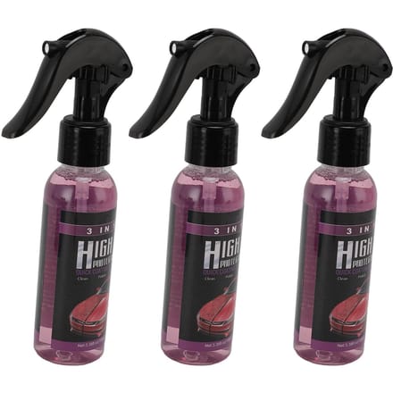 Snelle Autocoating Spray 3 in 1 Efficiënte Reiniging Hoge Bescherming Autowas Poets Spray black