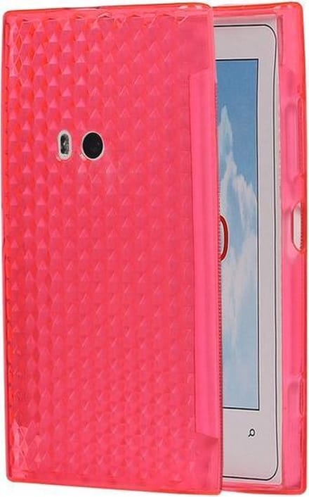 BestCases.nl Nokia Lumia 920 Diamant TPU back case hoesje Roze