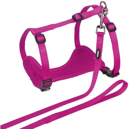 Nobby Selesæt til kat - Mesh L-XL Pink