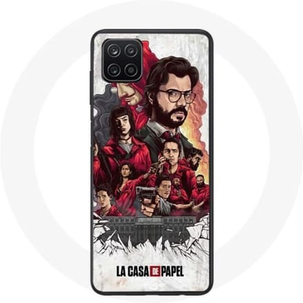 Coque Samsung Galaxy A12 La Casa De Papel affiche art