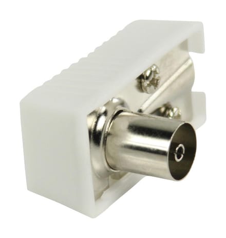 Valueline VLSB40920W coaxconnector 2 stuk(s)