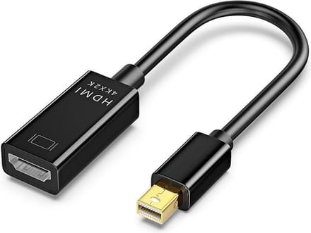 Qost - Mini Displayport naar HDMI adapter - mDP 1.4 naar HDMI 2.0 videokabel - 4K 60Hz