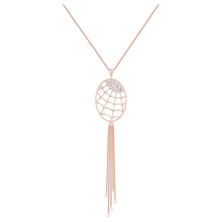 Swarovski Precisely Personalized Design Kristallen Ketting Dameskettingen Goud 5499887 One Size white