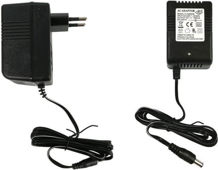 12V Adapter - Oplader voor Elektrische Kinderauto - 1000mA - Zwart
