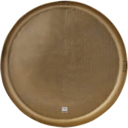 PTMD Wandpaneel Jowad - 60x4x60 cm - Aluminium - Goud