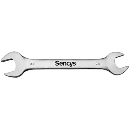 Sencys Steeksleutel Chroom 25x28mm