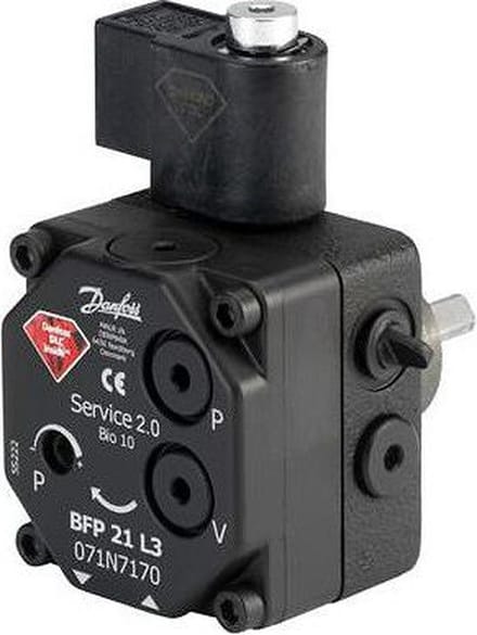 Danfoss Pompe à mazout avec électrovanne rotation gauche BFP 21 L3