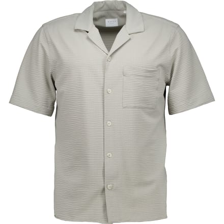 Xacus Active Shirt Korte Mouw Overhemden Lichtgrijs Act440mm/21616