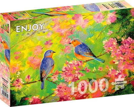 Enjoy Puzzle legpuzzel Spring Melody - 1000 stukjes kleurrijk.