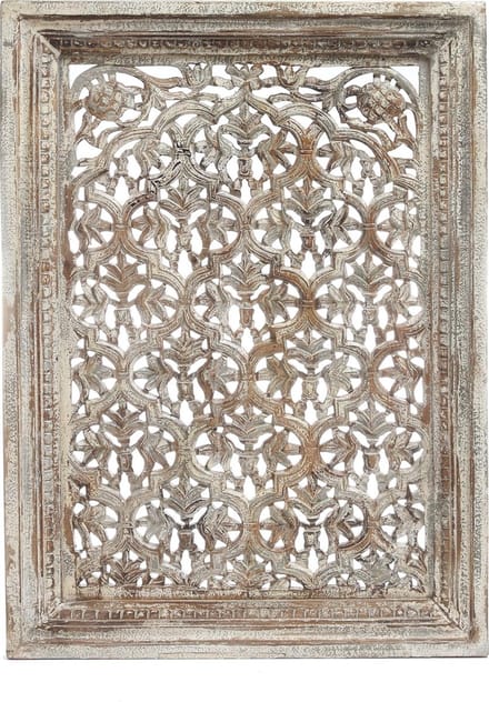 PTMD Jayla Wandpaneel - 76 x 7 x 107 cm - Hout - Crème