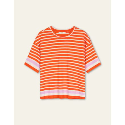 Oilily Tonks Stripes T-Shirt - Oranje - S