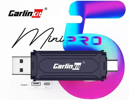 Carlinkit - Mini SE Serie - Adapter voor Apple CarPlay en Android Auto - Draadloos - Plug & Play