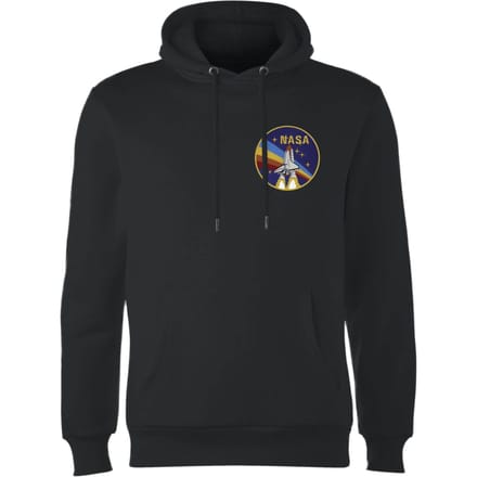 NASA Vintage Rainbow Shuttle Hoodie - Zwart - S