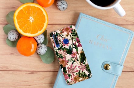 Back Cover voor Honor 20 Lite TPU Case Flowers