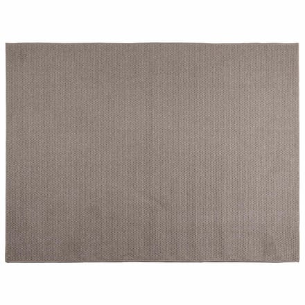 vidaXL - Binnen - kleed - LUGO - Crème - en - Taupe - 140 - x - 200 - cm - Polyester