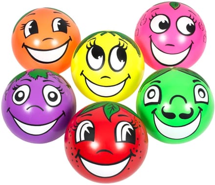 Spordas fruit ballen set - Geurige speelballen voor kinderen.