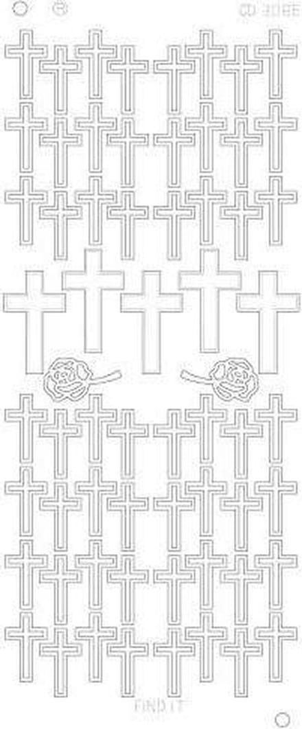 Crosses Platinum - Goud 1 stuks