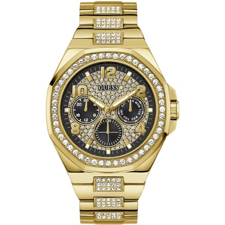 Guess Empire GW0785G2 Horloge - Staal - Goudkleurig - Ø 46 mm
