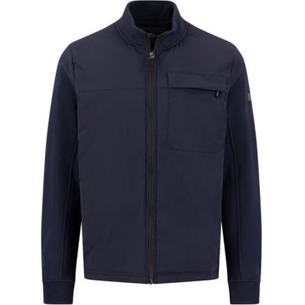 Fynch-Hatton Jack Hybrid Stand-Up Collar Solid Color Navy / male