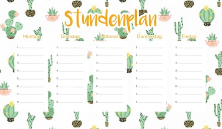 Wallvy Serie - Magnetisch Lesrooster - Minimalistische Cactussen - 45x26CM