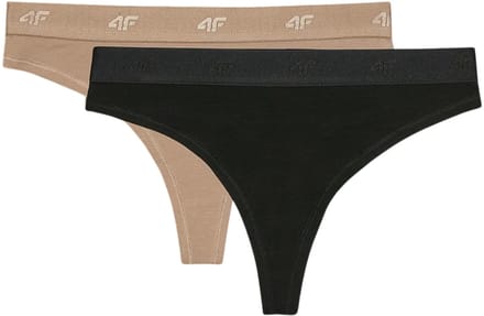 4F Slip Dames String 2-pack Multicolor - Maat XS