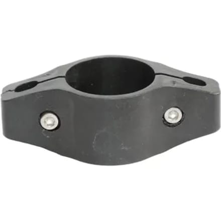 Giardino Middenklem Voor Ronde Paal Zwart 48mm