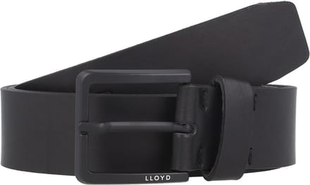 LLOYD Leren Riem Men´s Cow Leather Belt W100 Black Zwart