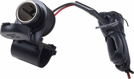 Interphone Onderdeel Fietsstuur Bevestiging | Interphone Cigarette Outlet Zwart