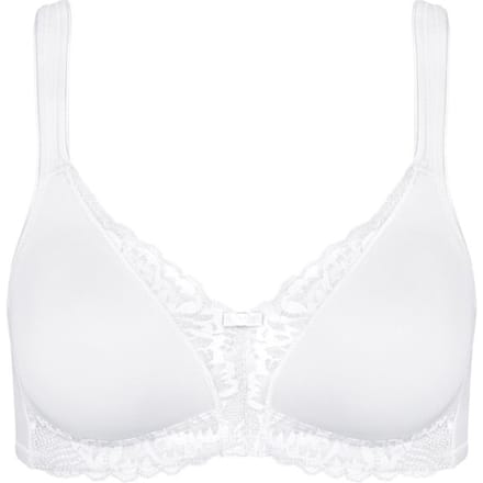 Triumph Modern Lace+Cotton N Vrouwen Beha - WHITE - Maat B75
