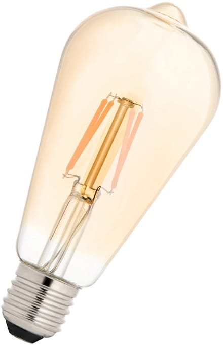 Bailey | LED Edisonlamp | Grote fitting E27 | 4W Dimbaar