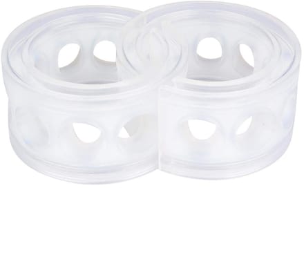 Dailygoods- Kussen 2 Stuks - Transparant - TPE - Schokdemper - Voedingskussen - Type D - Gewicht 383 g