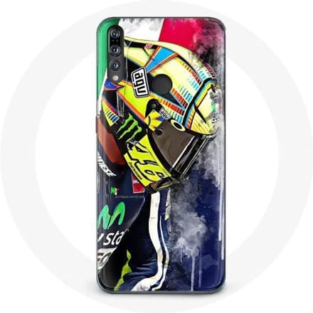 Coque pour Huawei p30 lite Valentino Rossi Pilote de vitesse champion