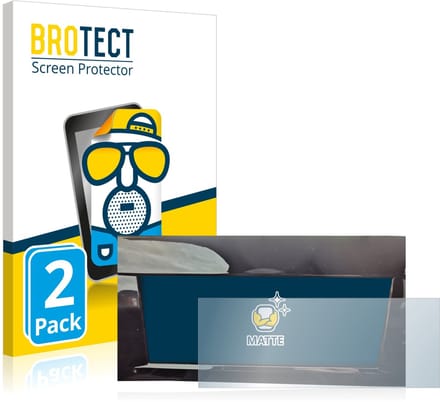 BROTECT - Screenprotector voor Opel Astra L 2022 Digital Cockpit - Folie Beschermfolie matte 2 Stuks