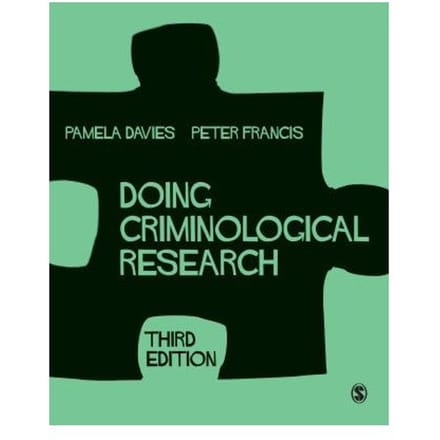 Doing Criminological Research - Davies