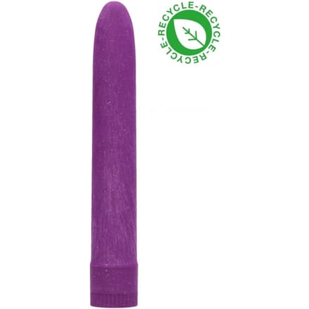 Biologisch afbreekbare Vibrator 17.7 cm - Paars
