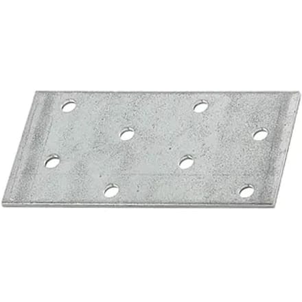 Alberts Verbindingsplaat - Verzinkt Staal - 80x40x2mm