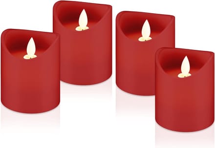 Goobay 44591 elektrische kaars LED Rood