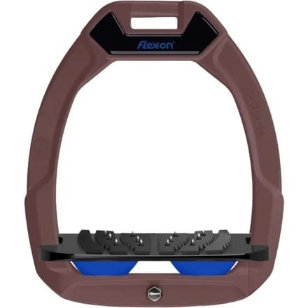 Veiligheidseindelijkers Paardrijden Hellend Ultra Grip Bruin/Zwart/Blauw Flex-On Safe-On