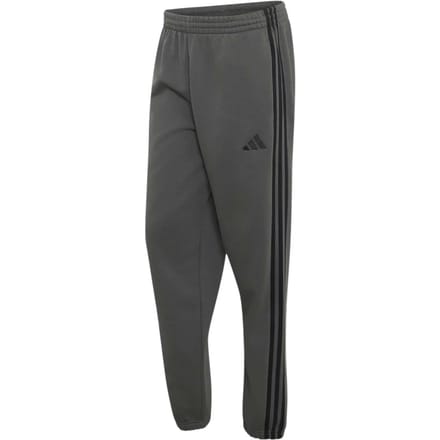 Adidas Essentials 3 Stripes Fleece Tapered Cuffed Joggers Grijs M / Regular Man