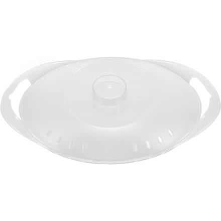 Couvercle de Panier Vapeur Transparent PCTG Résistant à la Chaleur Couvercle de Panier Vapeur Pièces de Robot Culinaire pour white
