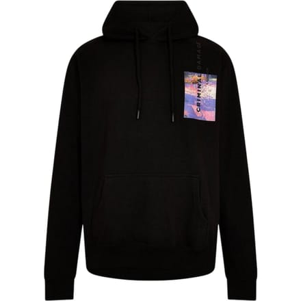 Criminal Damage Grafische heren Hoodie (Zwart)