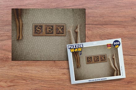 Puzzel Sex en blote benen - Legpuzzel - Puzzel 500 stukjes