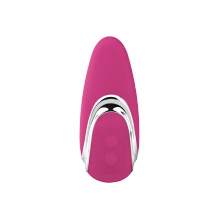 Opleg vibrator van siliconen, 11 cm
