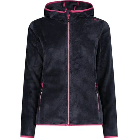 Dames fleece met capuchon CMP