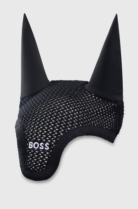 BOSS Equestrian Oornetje Cabernet - Ademend Haakwerk met Katoen