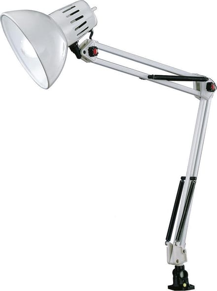 TRIO TAJO - Klemlamp - Wit - excl. 1x E27 40W