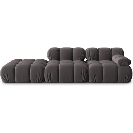 Modulaire 3-zitsbank Tropea links velvet | Milo Casa