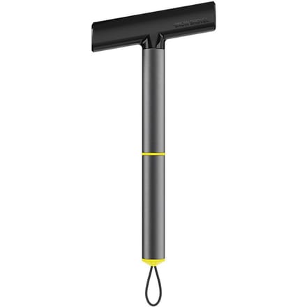 Pelle de déneigement de voiture, outil de dégivrage multifonctionnel détachable, grattoir à glace Portable pour voiture gris foncé