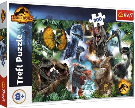 Trefl Jurassic World Dinosaurussen Legpuzzel - 300 stukjes - Vanaf 8 jaar